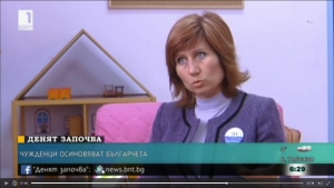 Участие на Недка Петрова - директор КСУДС - в предаване на БНТ