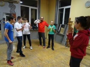 Мотивираща тренировка по самоотбрана за децата от Комплекс за социални услуги  за деца и семейства, Пловдив